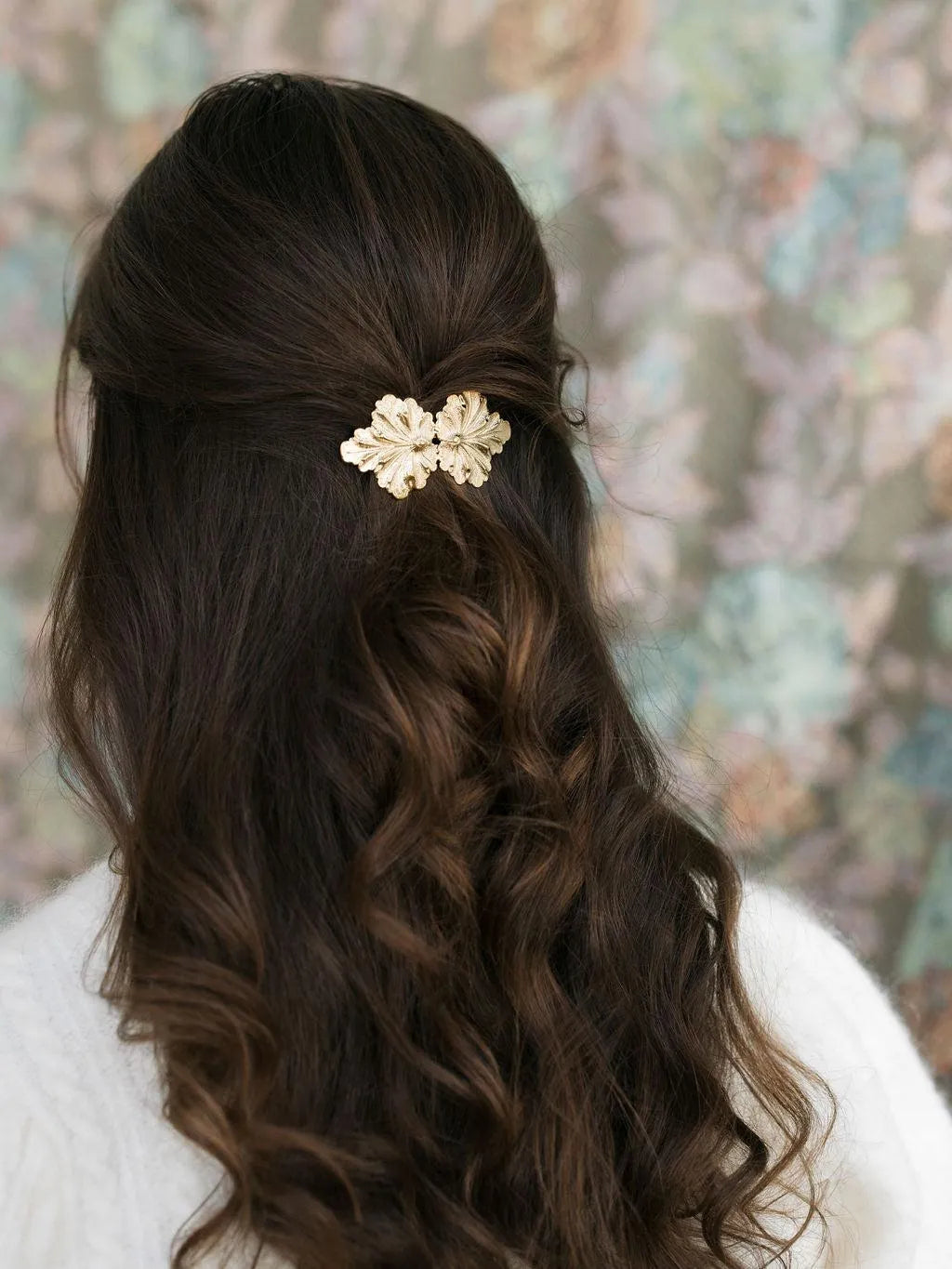 ULUA BARRETTE-Barrettes- Bijoux dorés -Les Petites Pampilles