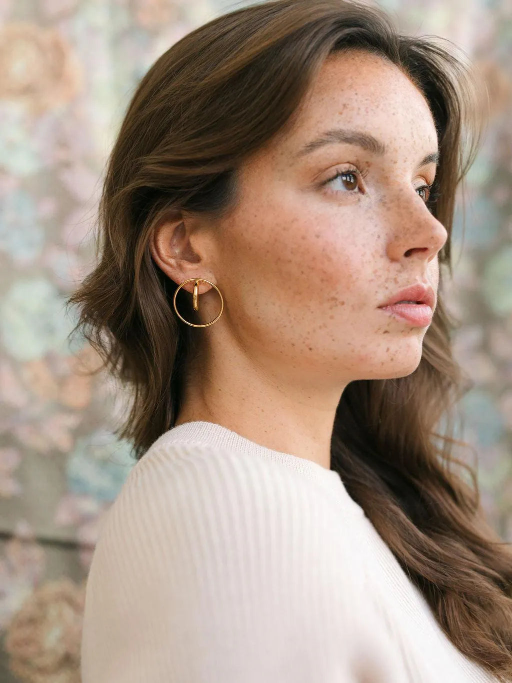 WANDA BO-BO / Earrings- Bijoux dorés -Les Petites Pampilles