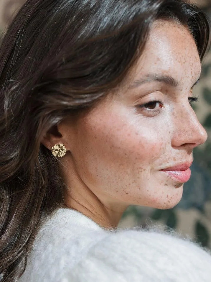 WILDA BO-BO / Earrings- Bijoux dorés -Les Petites Pampilles