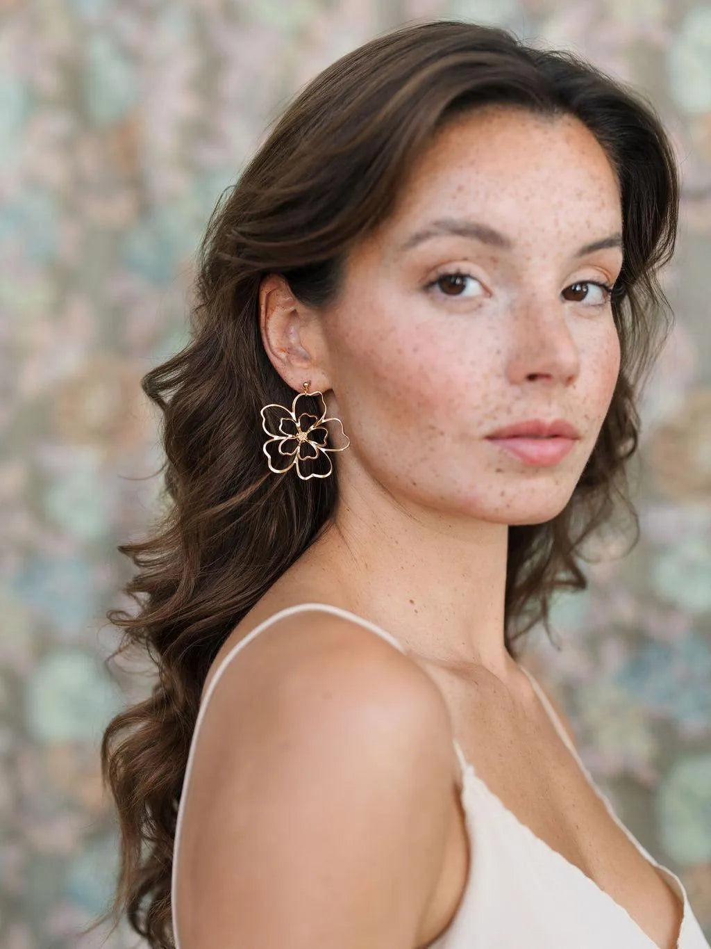 YUNA BO-BO / Earrings- Bijoux dorés -Les Petites Pampilles