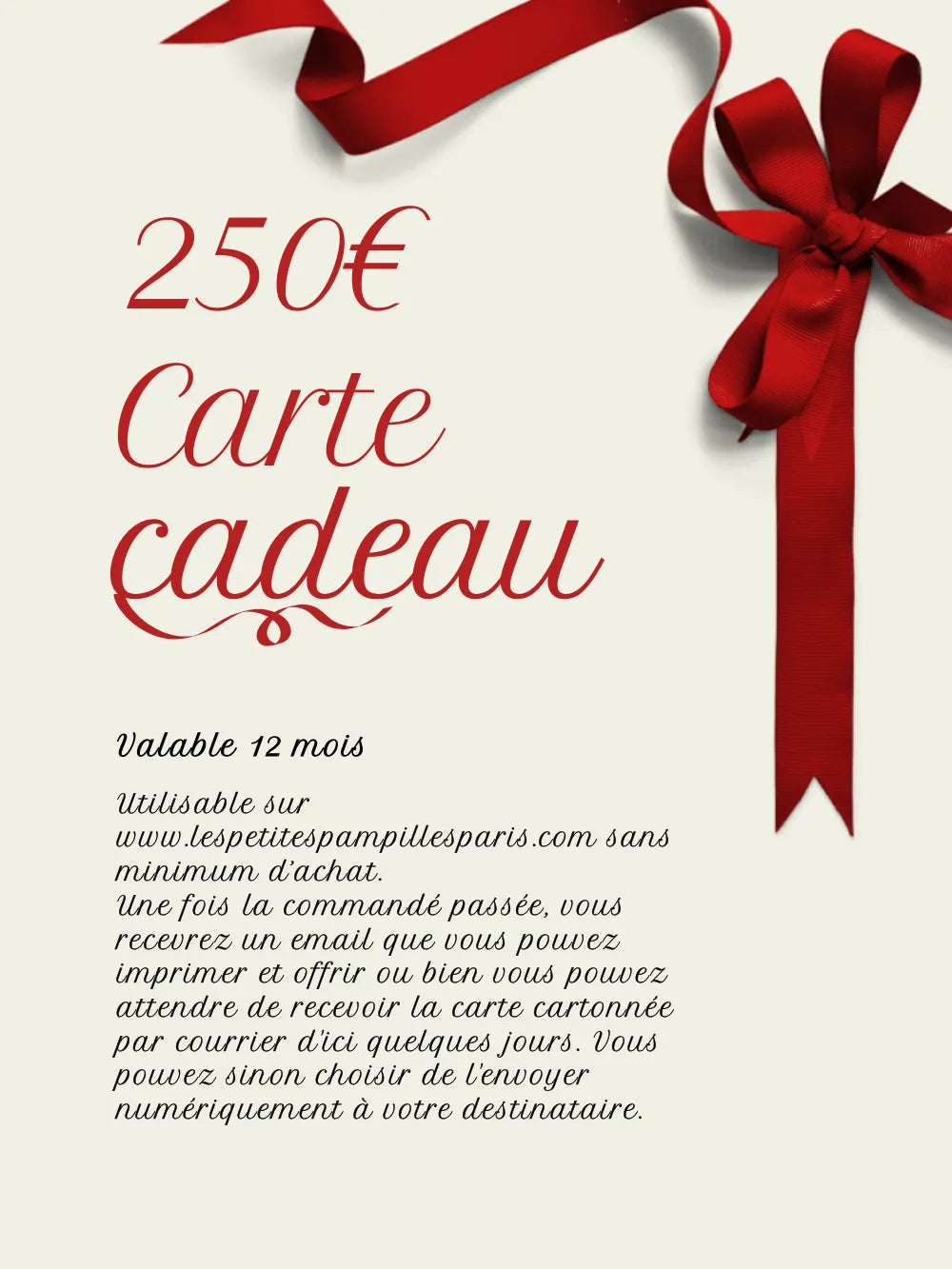Carte-cadeau-carte cadeau-Les Petites Pampilles