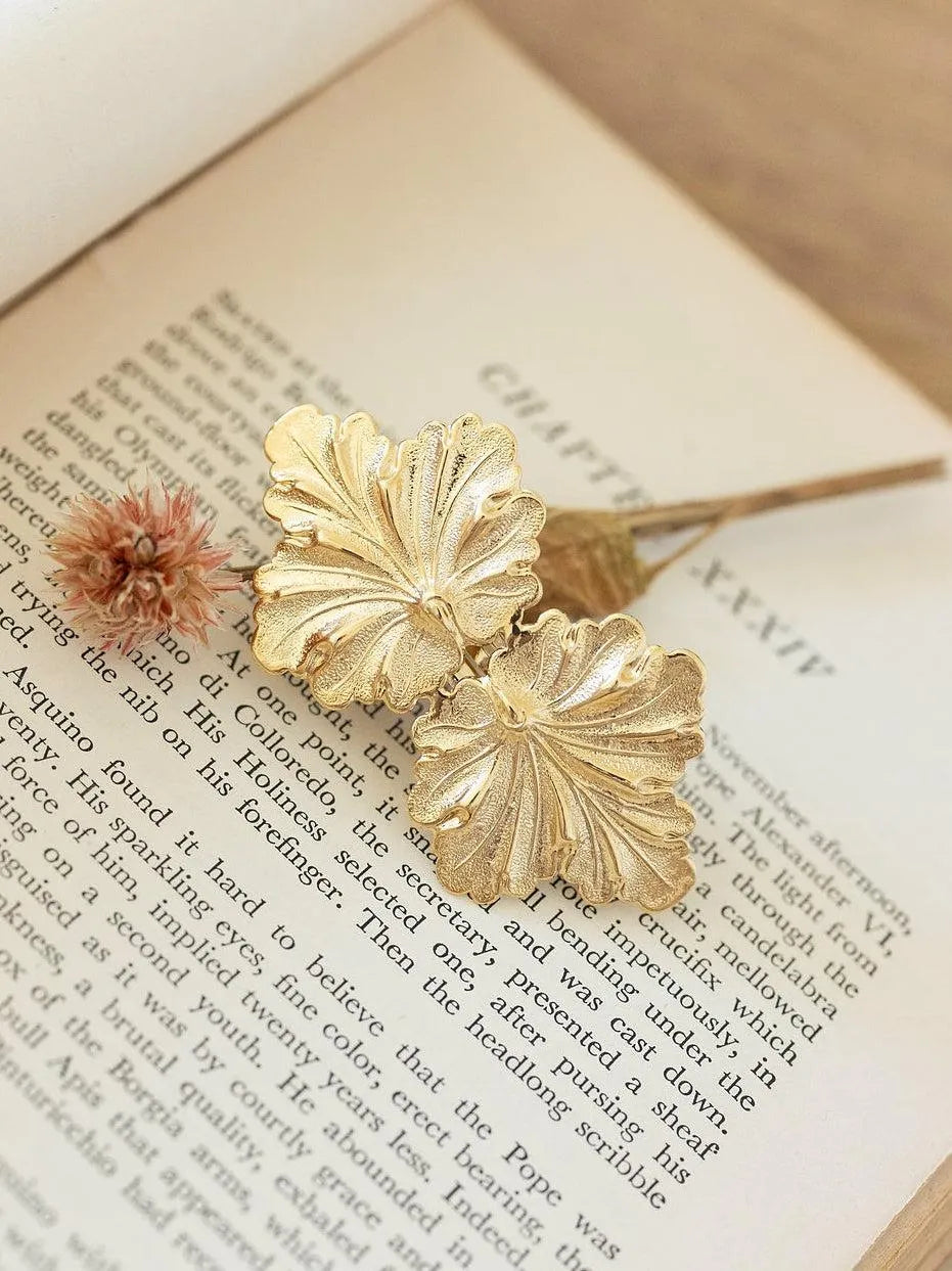 ULUA BARRETTE-Barrettes- Bijoux dorés -Les Petites Pampilles