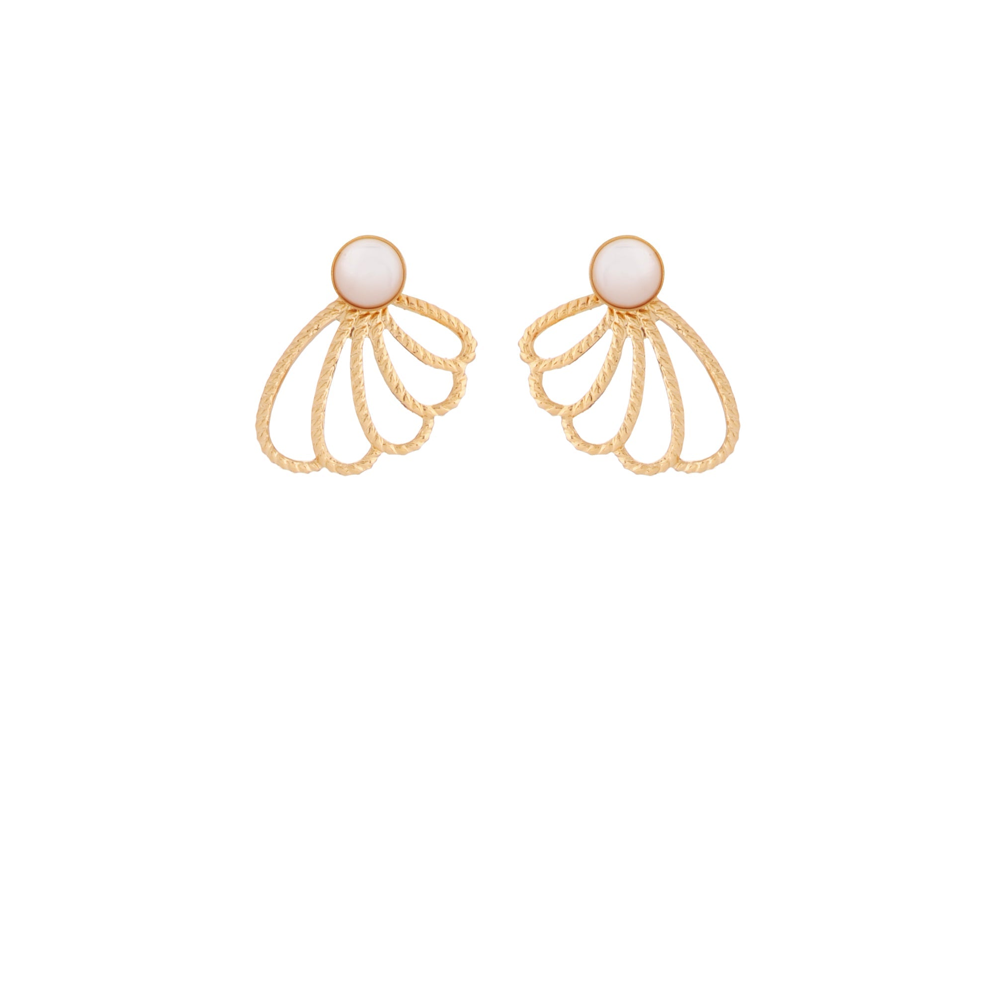 2 en 1 ROCHELLE MIX BO-BO / Earrings-Les Petites Pampilles