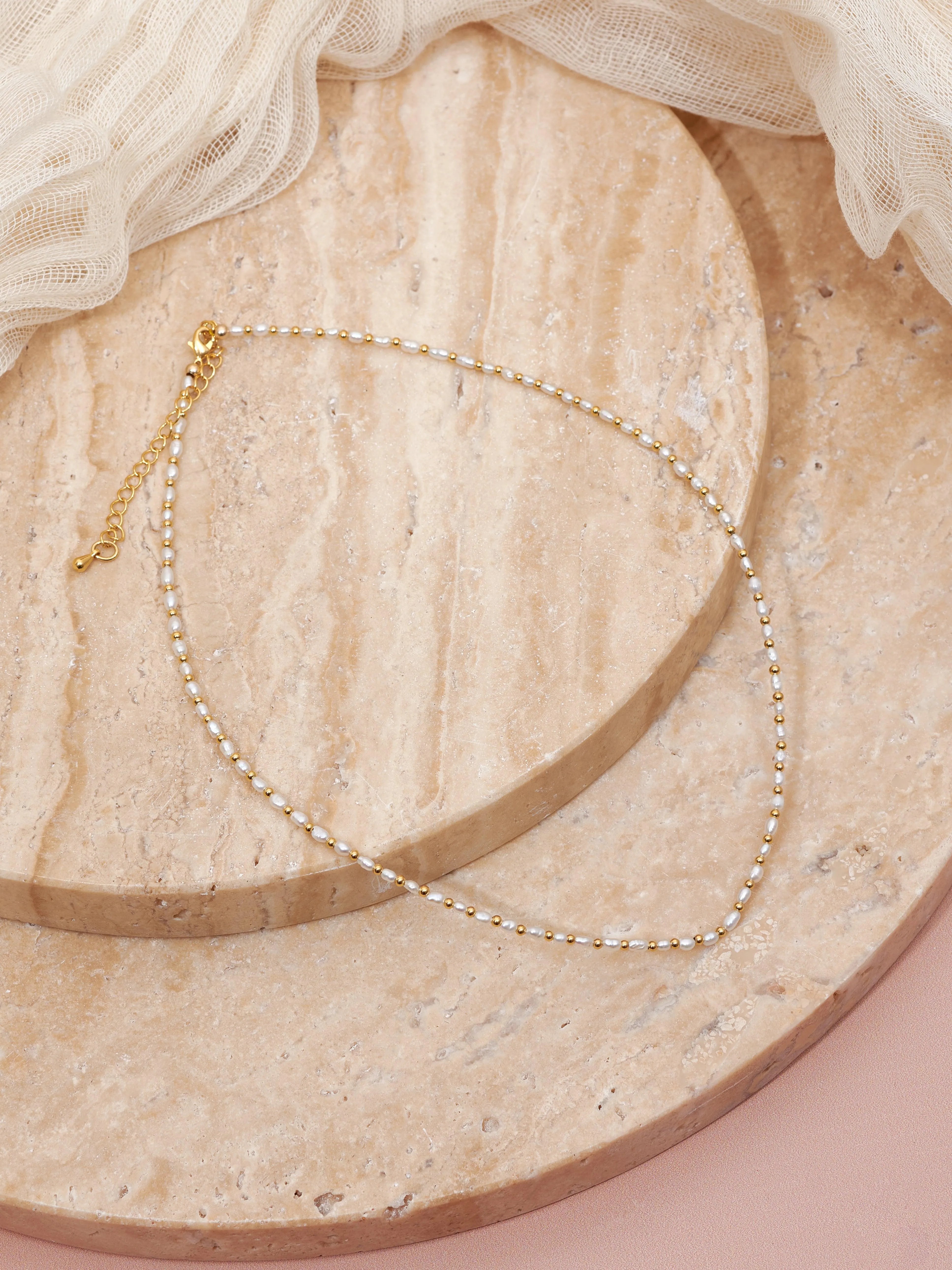 AENA CO-Colliers / Necklaces-Les Petites Pampilles