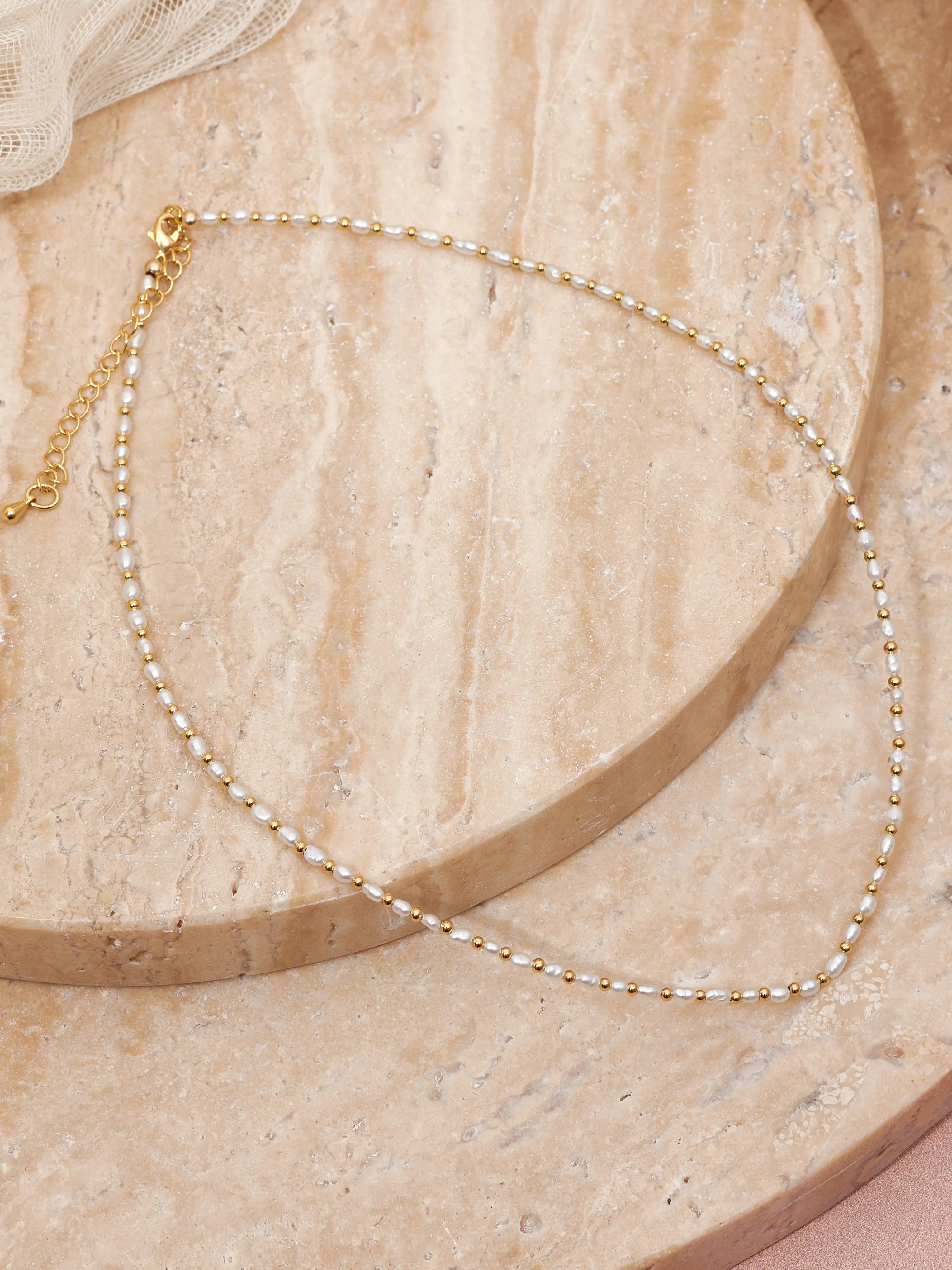 AENA CO-Colliers / Necklaces-Les Petites Pampilles