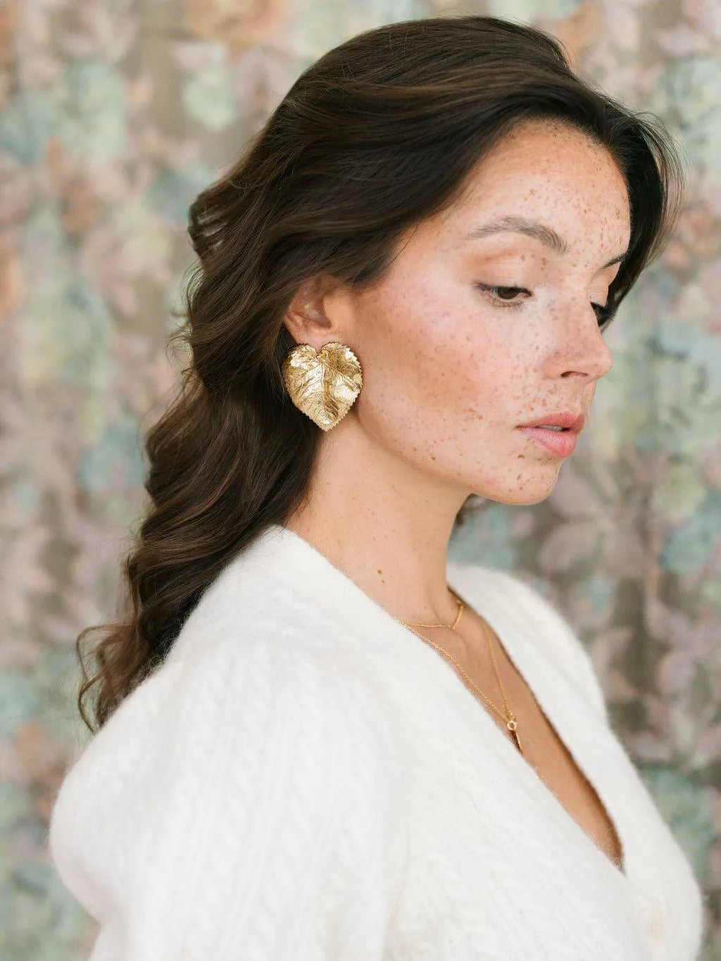 AZALEE BO-BO / Earrings- Bijoux dorés -Les Petites Pampilles