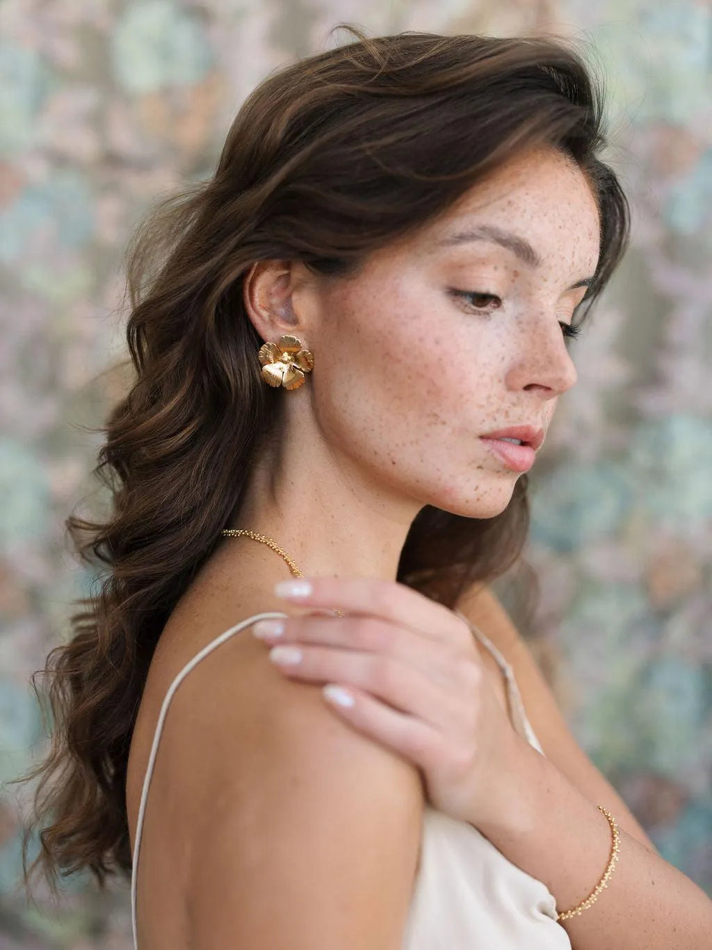 CHIARA BO-BO / Earrings- Bijoux dorés -Les Petites Pampilles