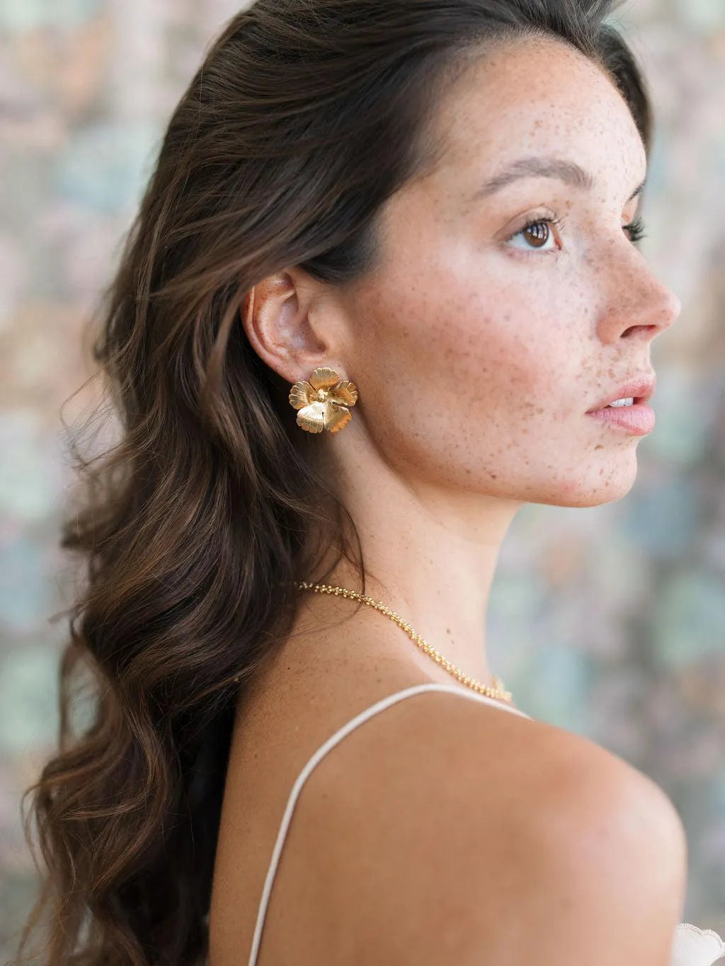 CHIARA BO-BO / Earrings- Bijoux dorés -Les Petites Pampilles