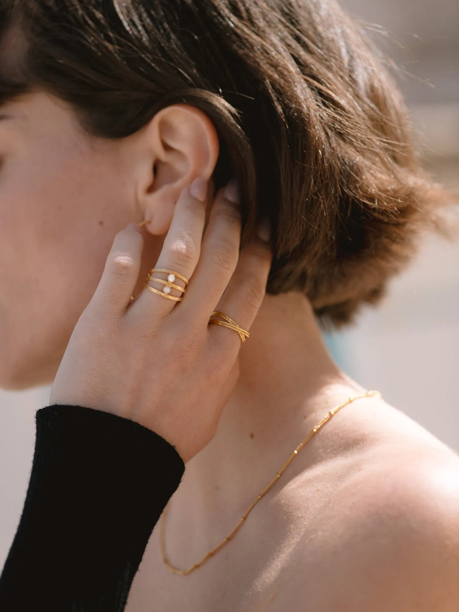 CALISTA BA BLANC-Bagues / rings-Les Petites Pampilles
