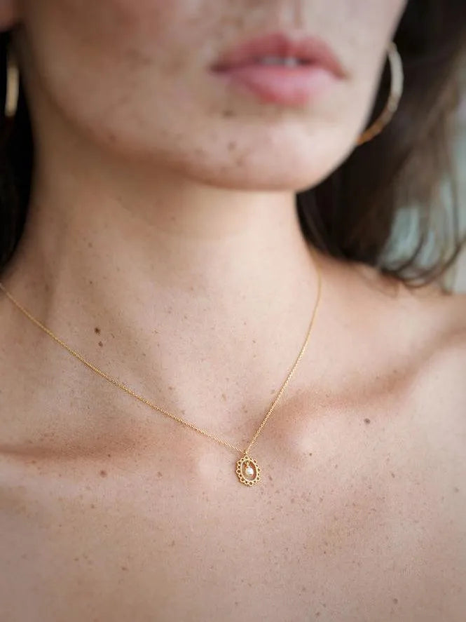 JOHAN CO-Colliers / Necklaces- Bijoux dorés -Les Petites Pampilles