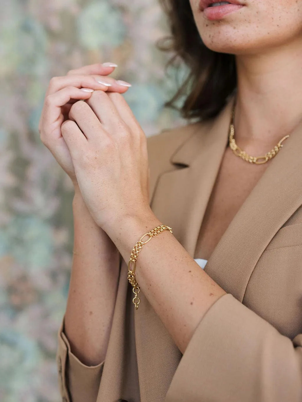 JUNE BR-Bracelets- Bijoux dorés -Les Petites Pampilles