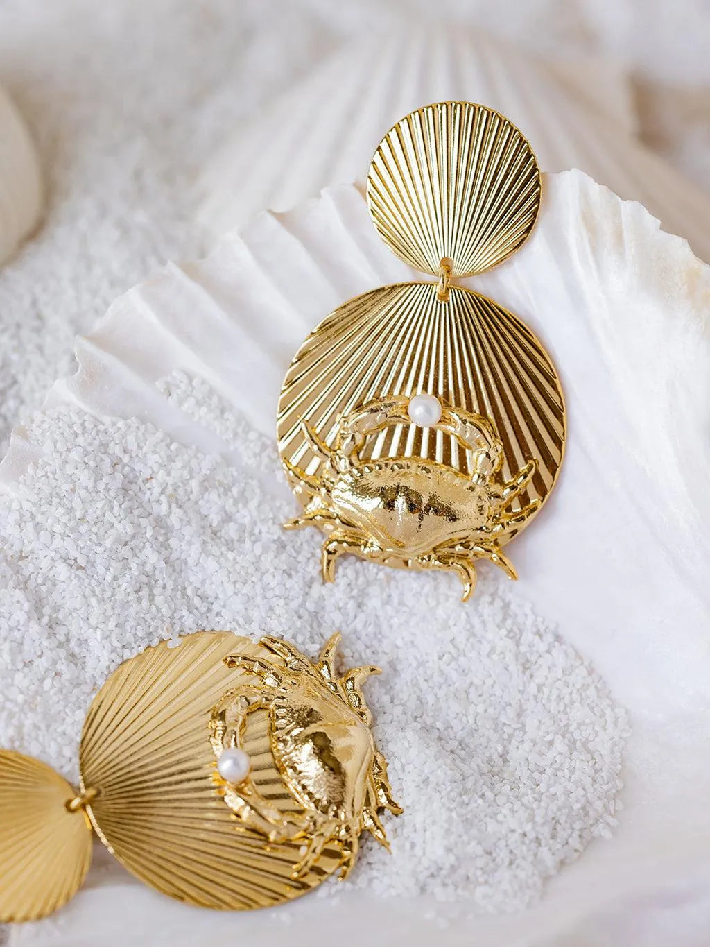 KEIKI BO-BO / Earrings- Bijoux dorés -Les Petites Pampilles