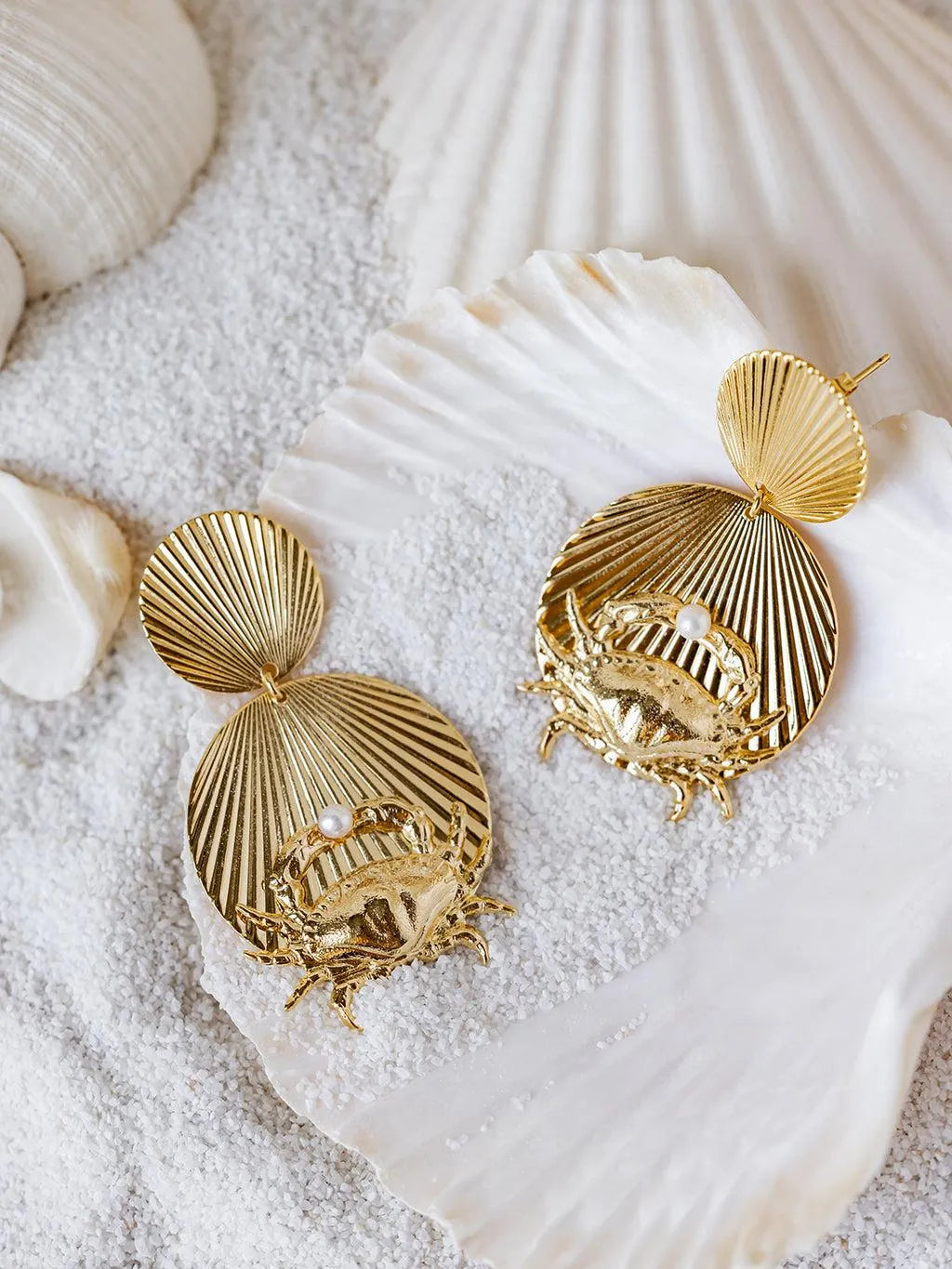 KEIKI BO-BO / Earrings- Bijoux dorés -Les Petites Pampilles