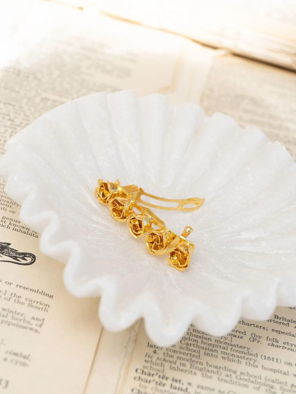 MAEVE BARRETTE-Doré-Les Petites Pampilles