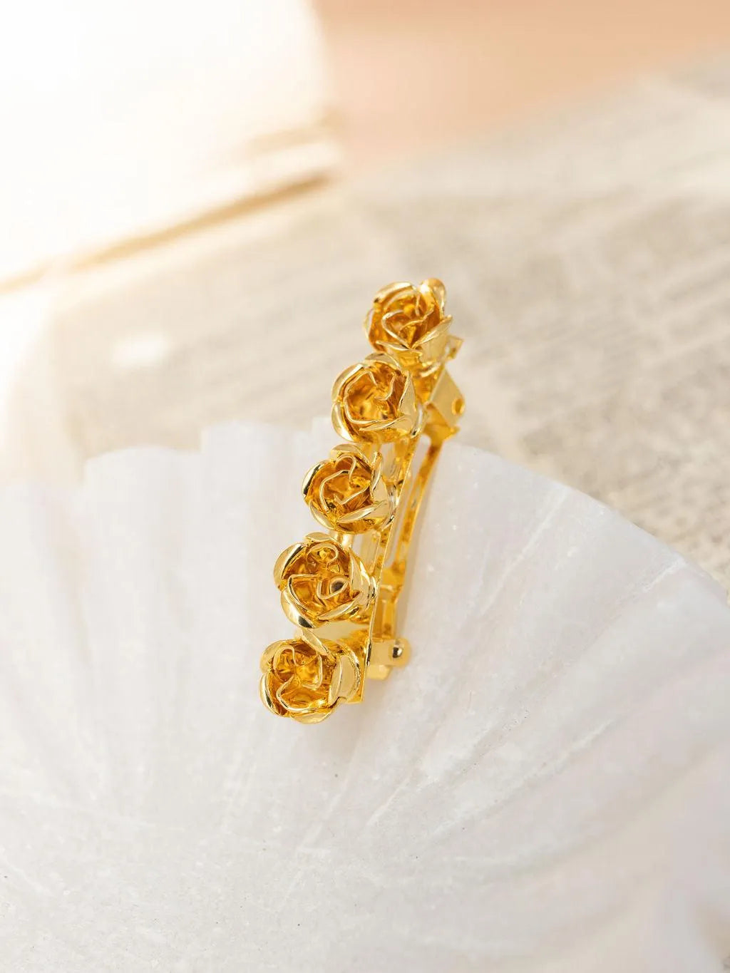 MAEVE BARRETTE-Doré-Les Petites Pampilles