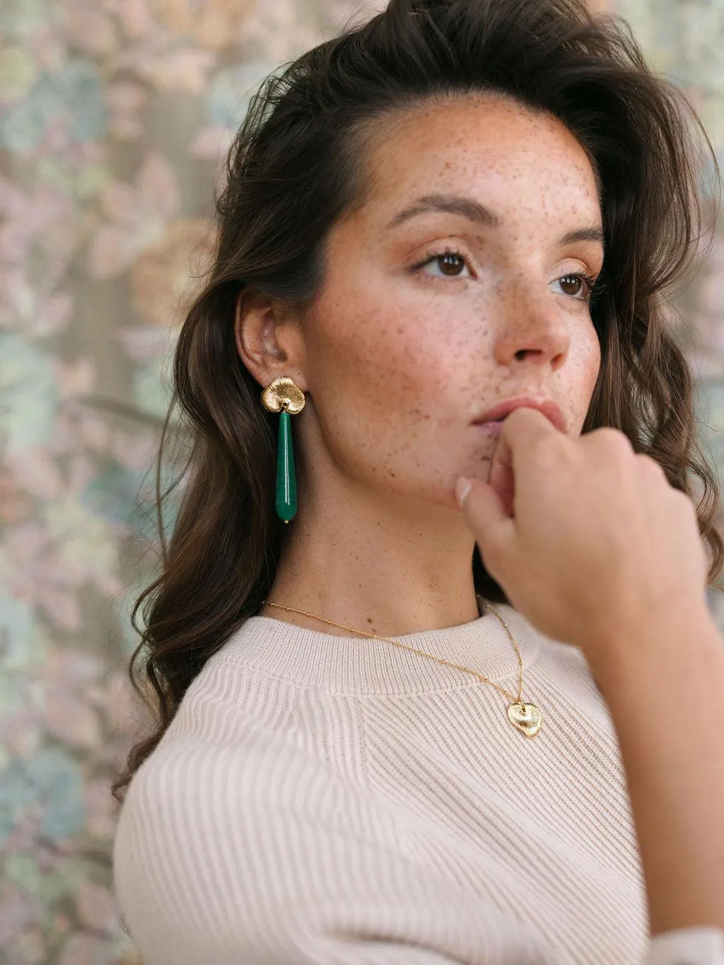 MALIA BO-BO / Earrings- Bijoux dorés -Les Petites Pampilles