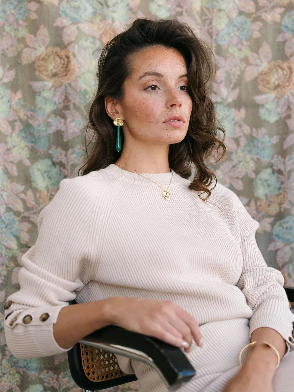 MALIA BO-BO / Earrings- Bijoux dorés -Les Petites Pampilles