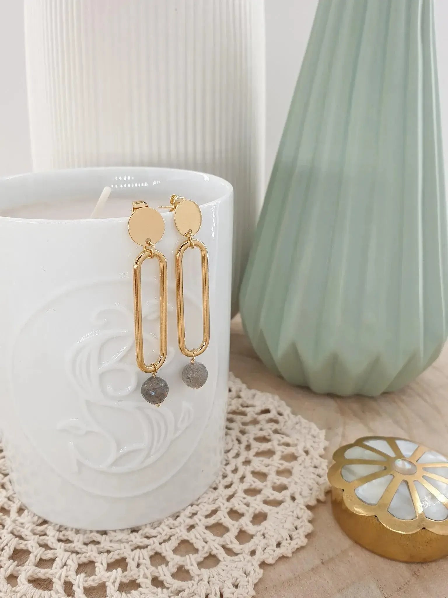 MARGAUX BO-BO / Earrings-Les Petites Pampilles