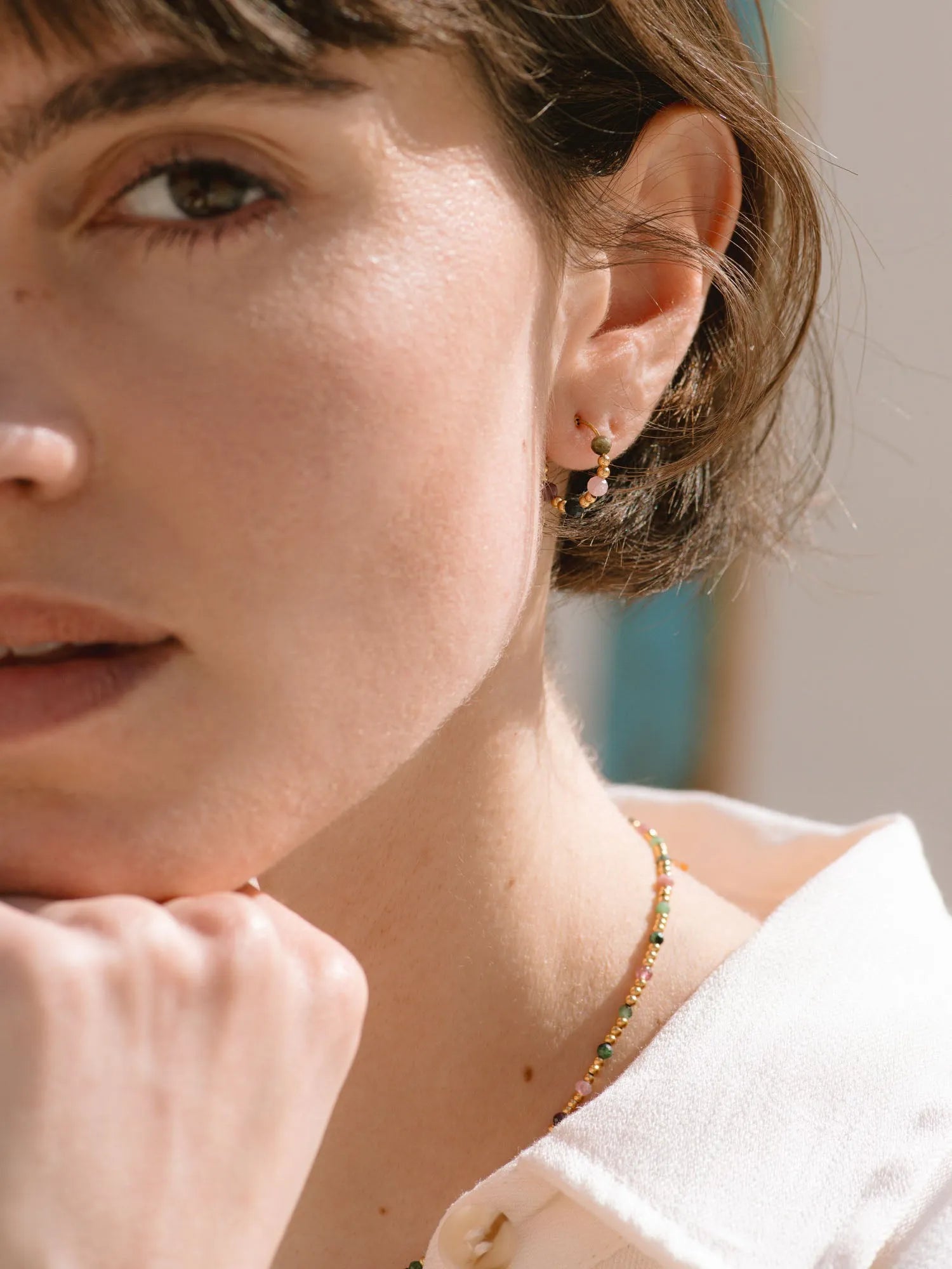 MISSIE MINI CREOLES-BO / Earrings-Les Petites Pampilles