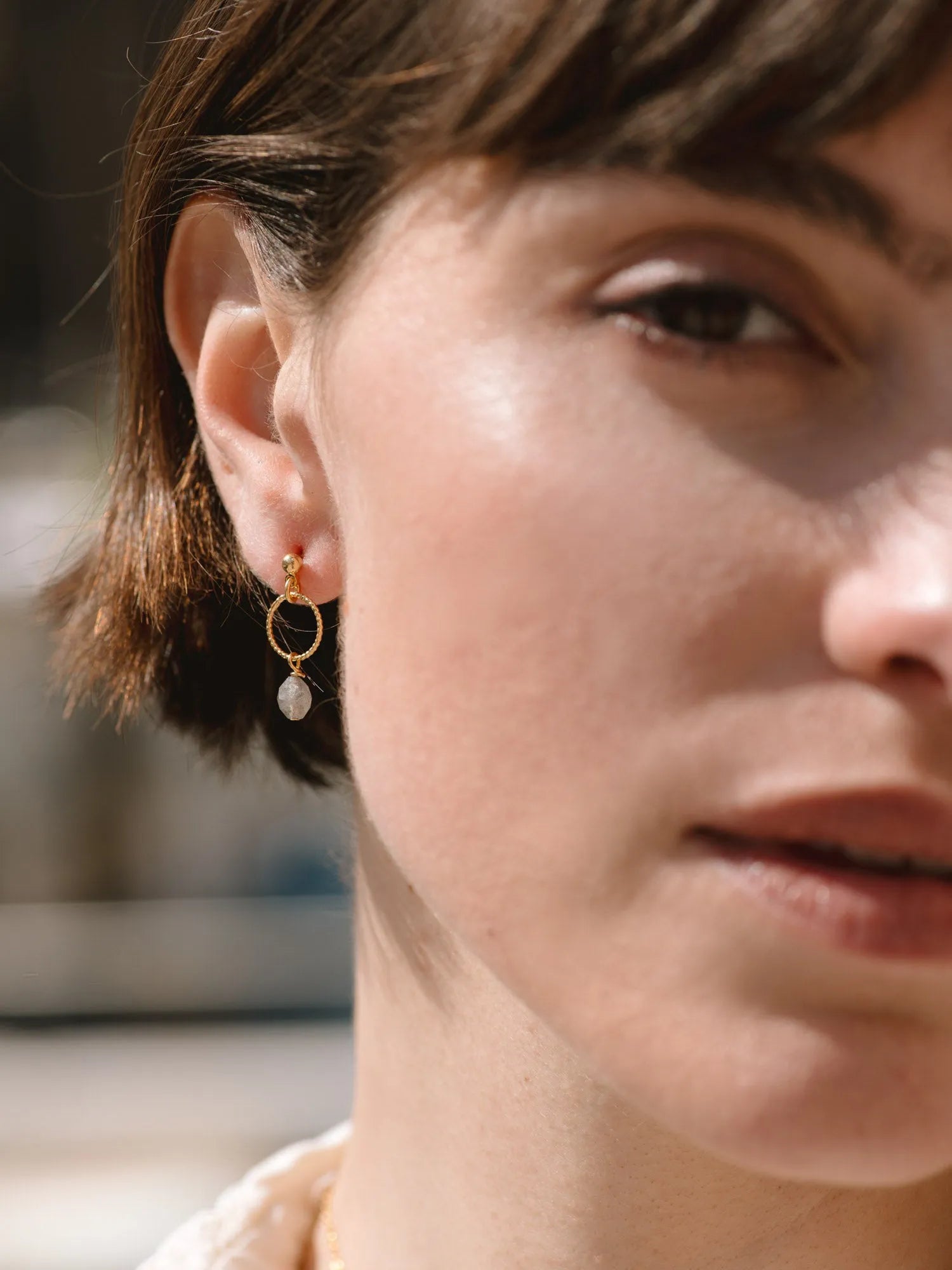 NEBULE MINI BO-BO / Earrings-Les Petites Pampilles