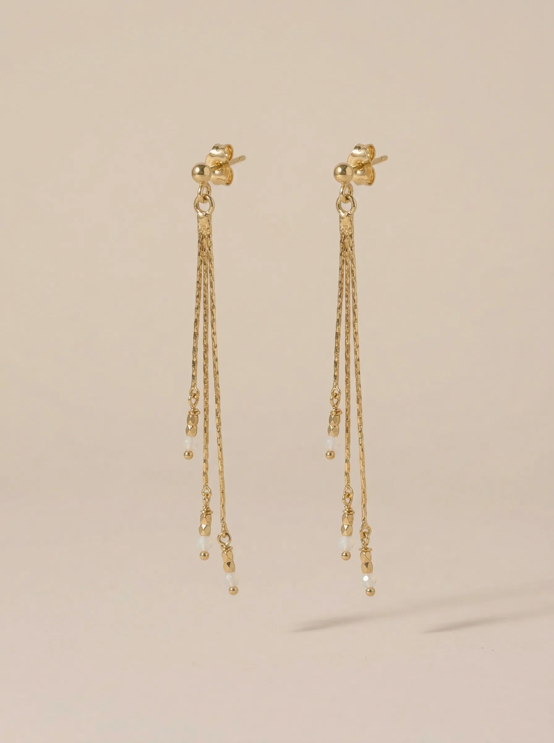 NYMPHEA BO BLANC-BO / Earrings-Les Petites Pampilles