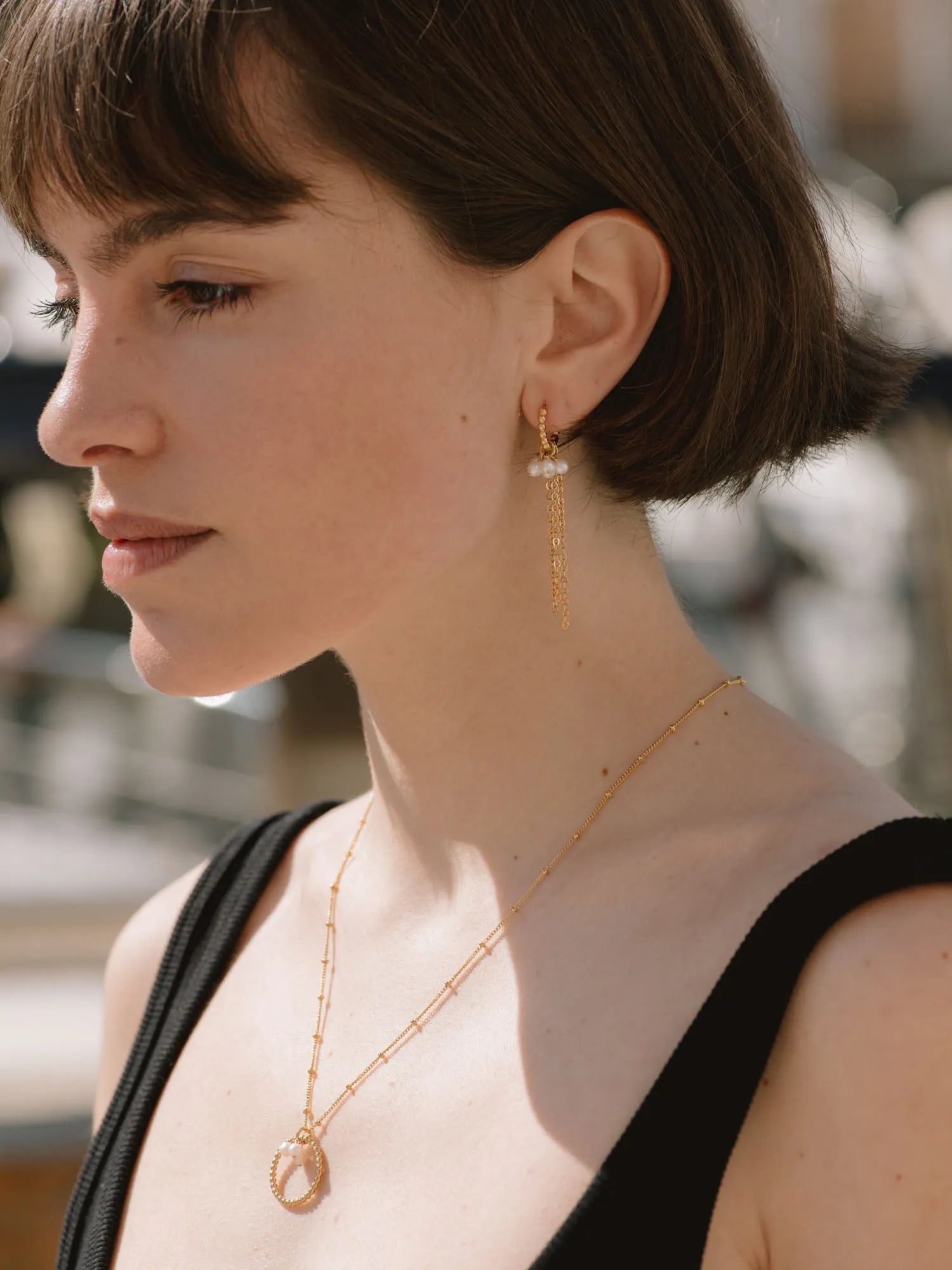 OLEA CO BLANC-Colliers / Necklaces-Les Petites Pampilles