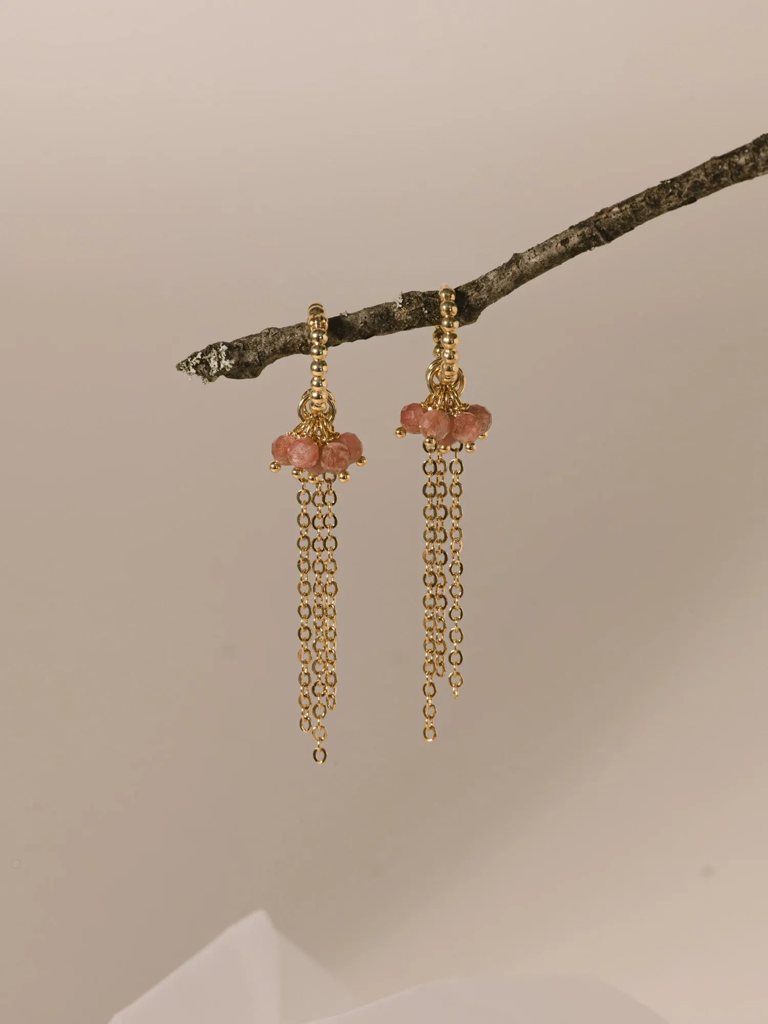 OREANE BO ROSE-BO / Earrings-Les Petites Pampilles