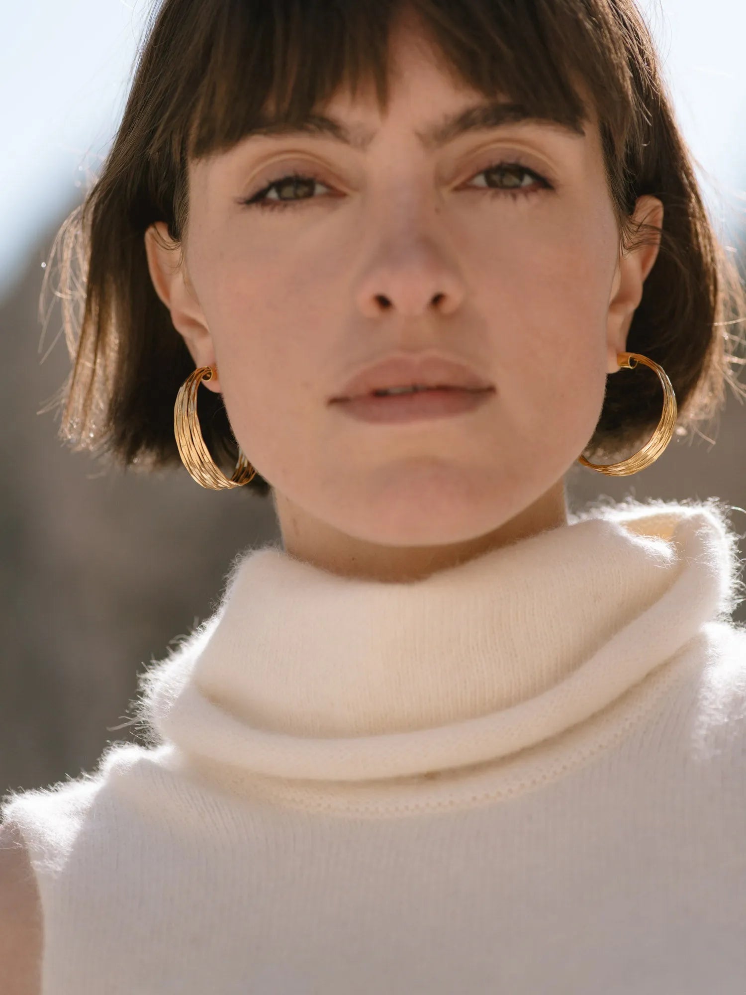 POLINA CREOLES-BO / Earrings-Les Petites Pampilles
