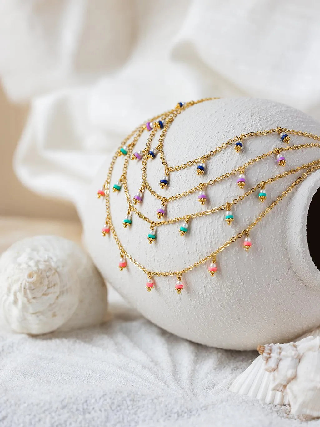 POPPY CO-Colliers / Necklaces- Bijoux dorés -Les Petites Pampilles