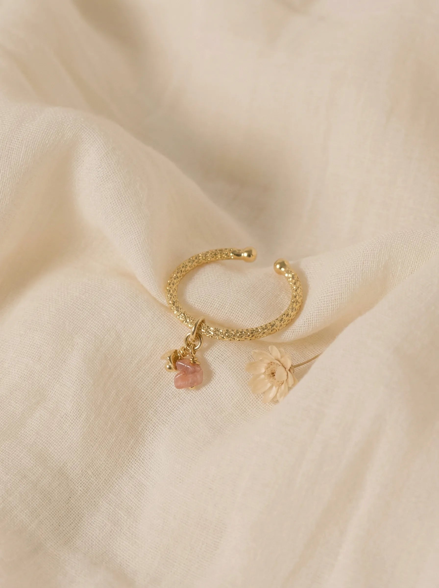 PUCEA BA ROSE-Bagues / rings-Les Petites Pampilles