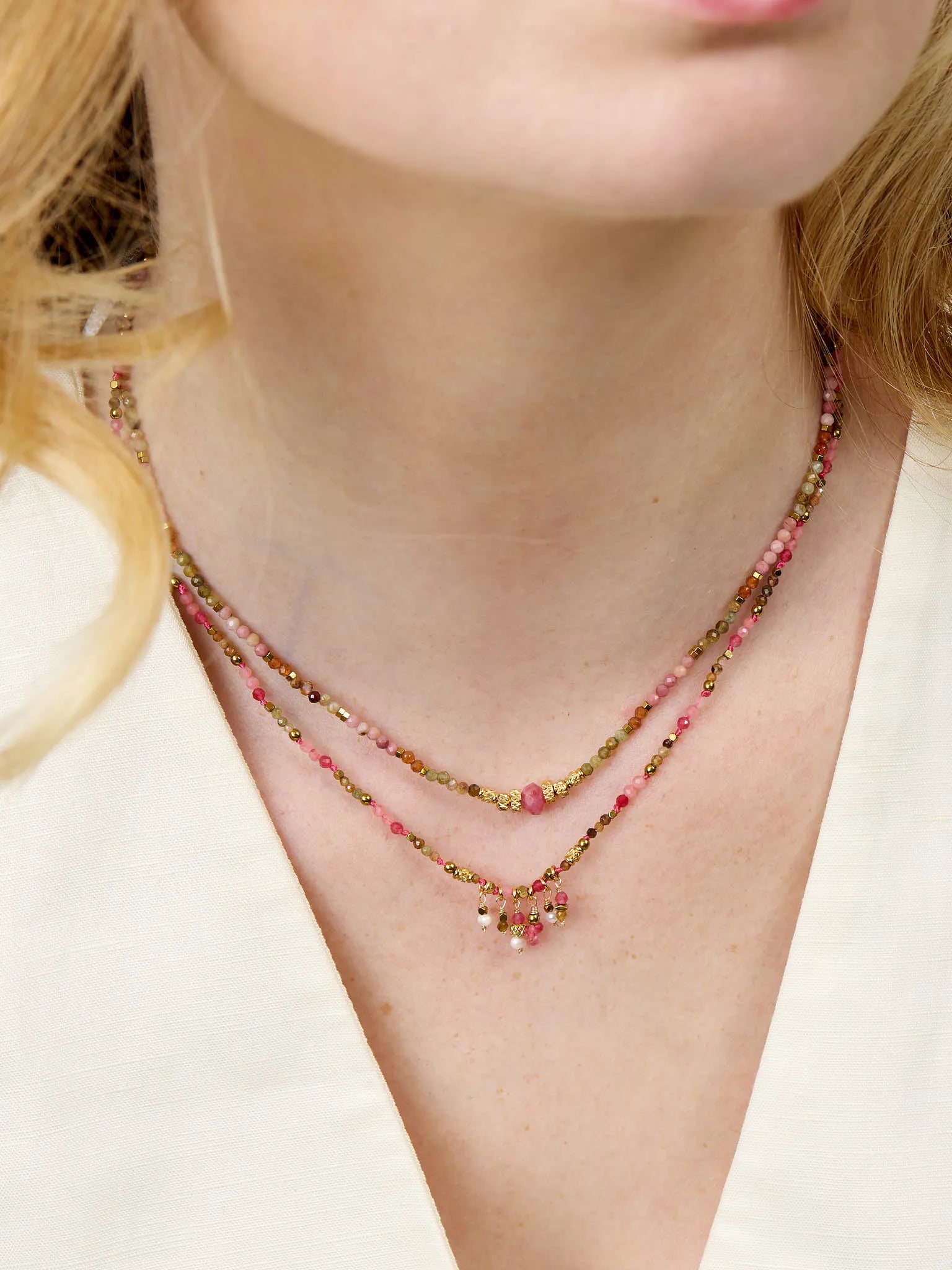 SELECT SAKURA CO-Colliers / Necklaces-Les Petites Pampilles