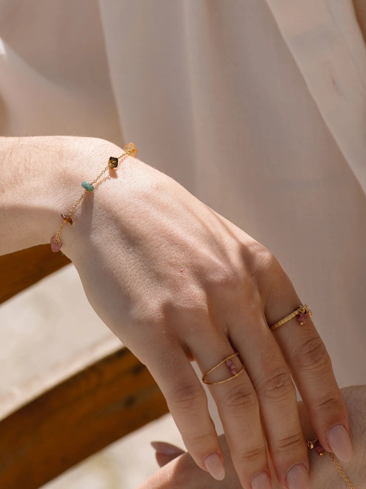 SOLANGE BA ROSE-Bagues / rings-Les Petites Pampilles