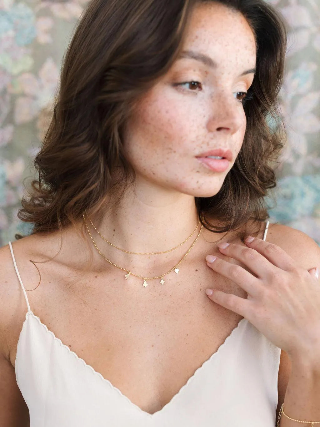 SOLAR CO-Colliers / Necklaces- Bijoux dorés -Les Petites Pampilles