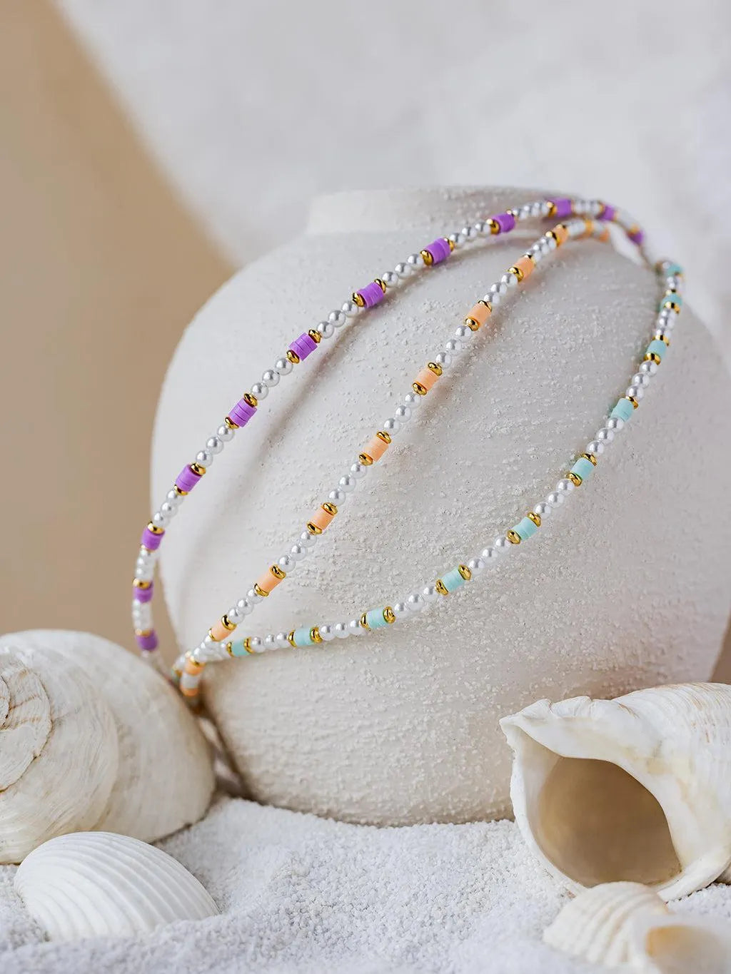 SUMMERPEARL CO-Colliers / Necklaces- Bijoux dorés -Les Petites Pampilles