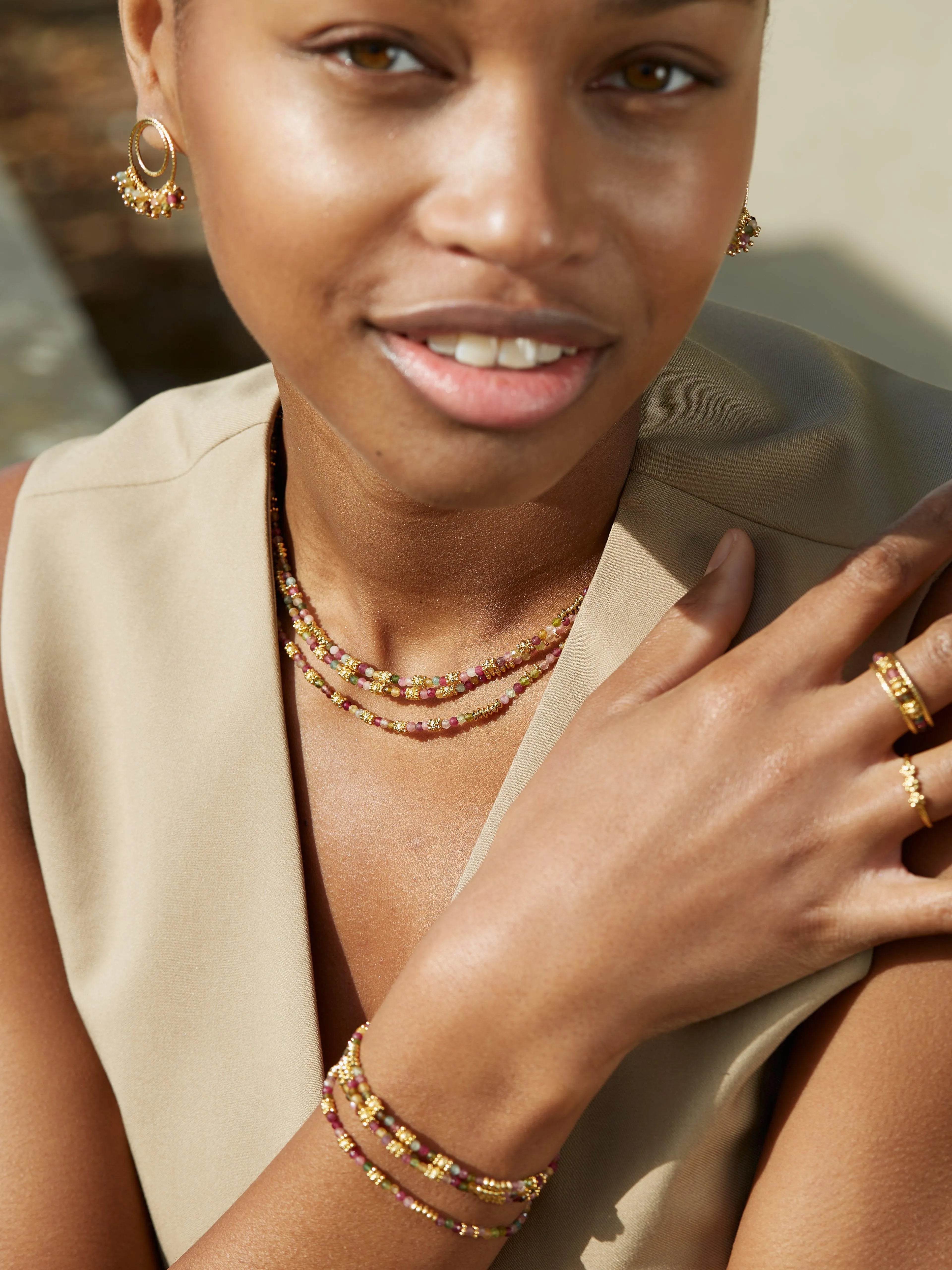 SVEN BR-Bracelets- Bijoux dorés -Les Petites Pampilles