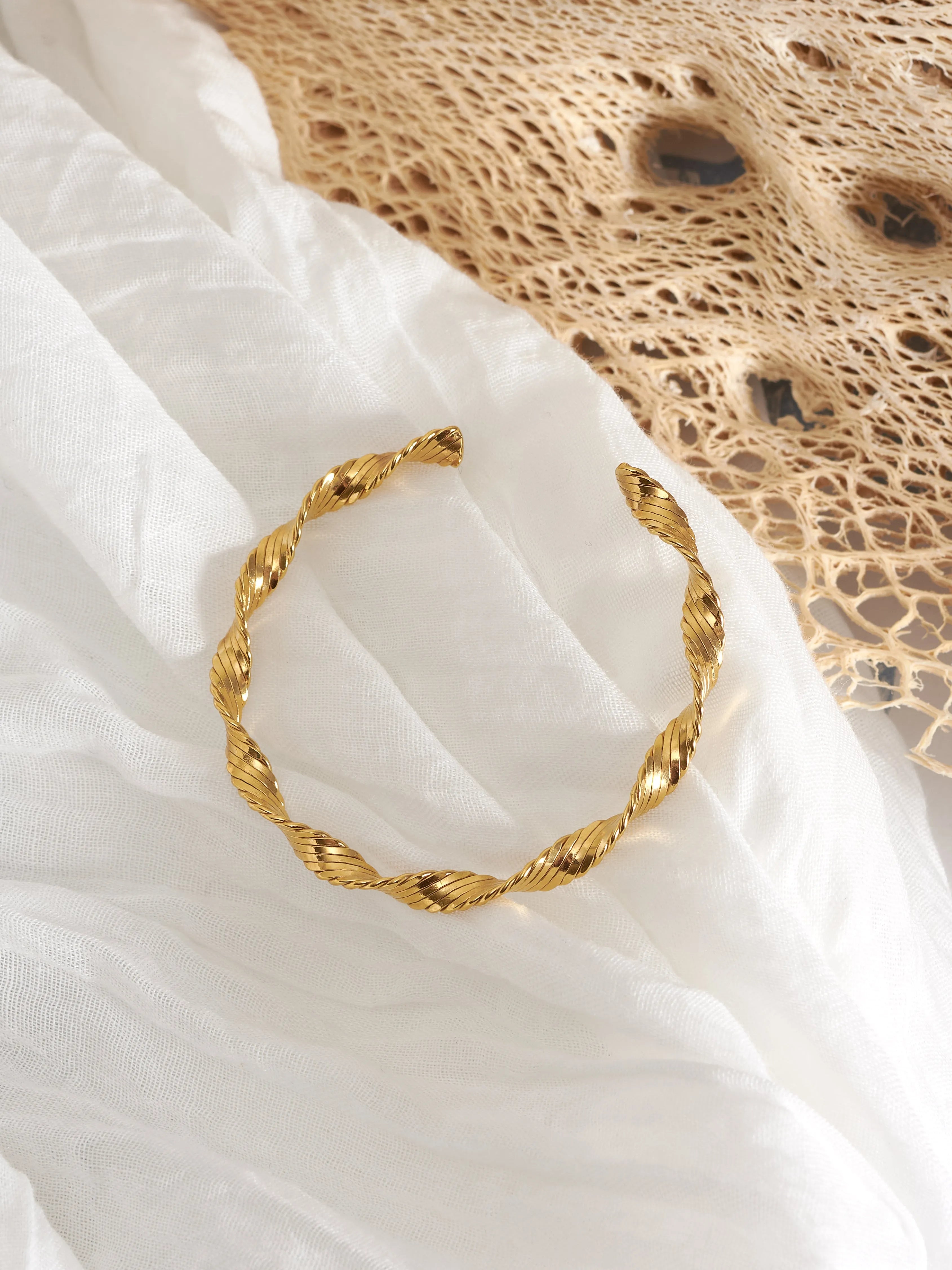 TORNADO JONC-Bracelets-Les Petites Pampilles