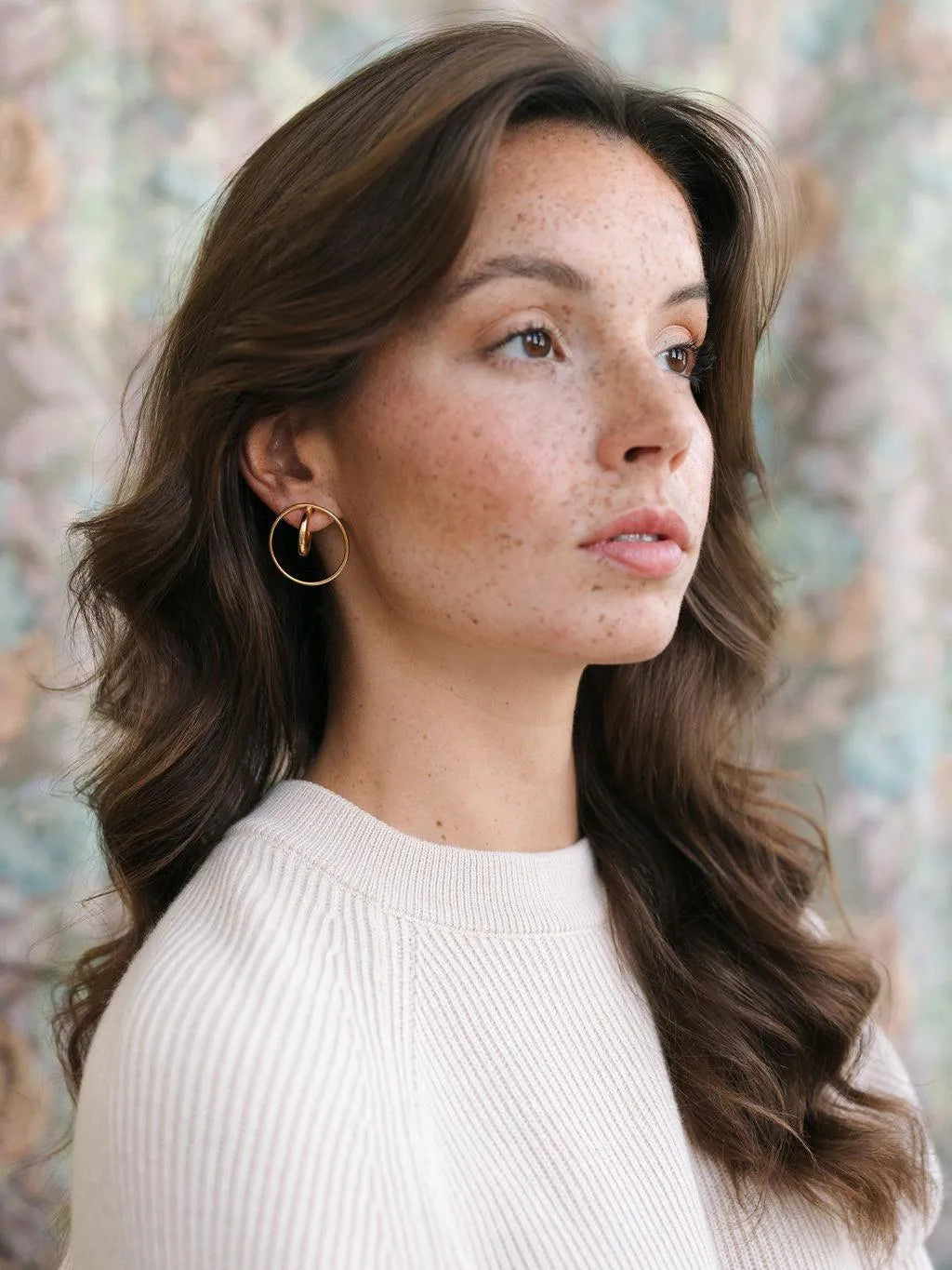 WANDA BO-BO / Earrings- Bijoux dorés -Les Petites Pampilles