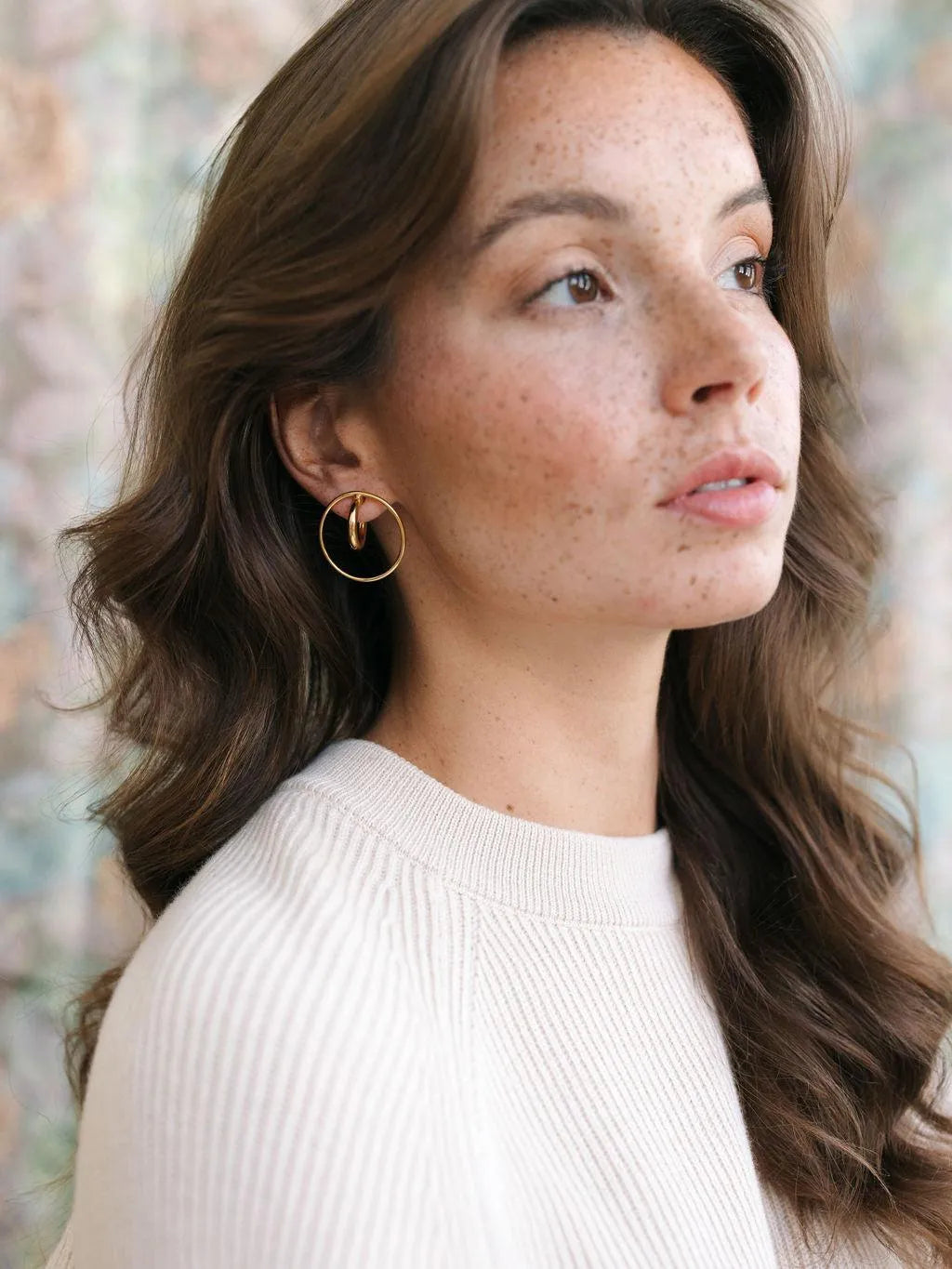 WANDA BO-BO / Earrings- Bijoux dorés -Les Petites Pampilles