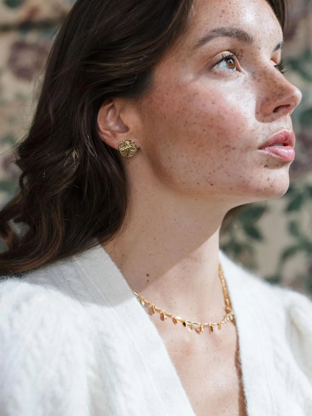 WILDA BO-BO / Earrings- Bijoux dorés -Les Petites Pampilles