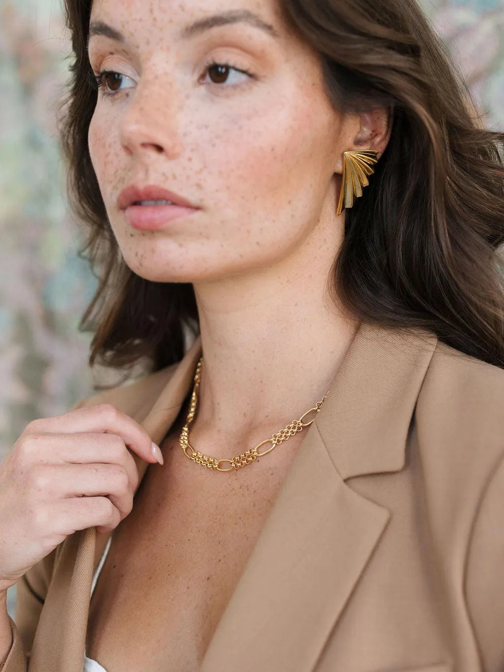 WINGS BO-BO / Earrings- Bijoux dorés -Les Petites Pampilles