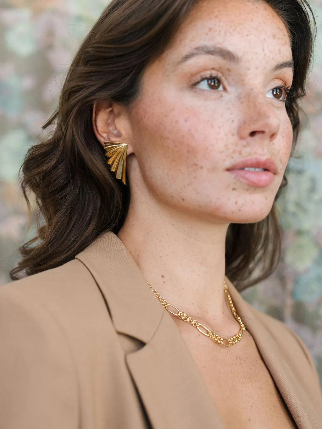 WINGS BO-BO / Earrings- Bijoux dorés -Les Petites Pampilles