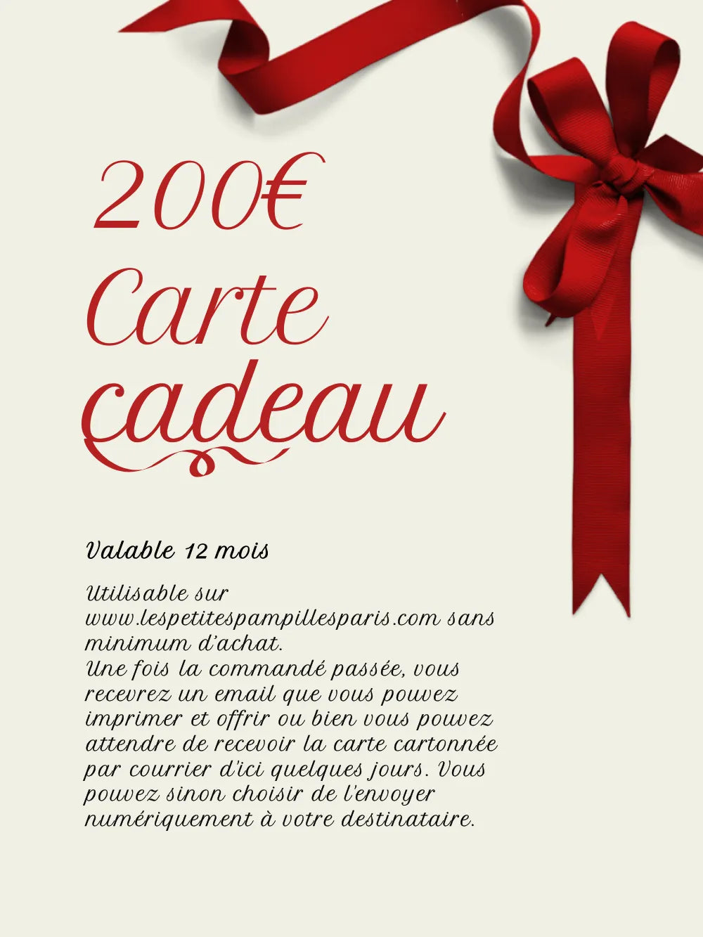 Carte-cadeau-carte cadeau-Les Petites Pampilles