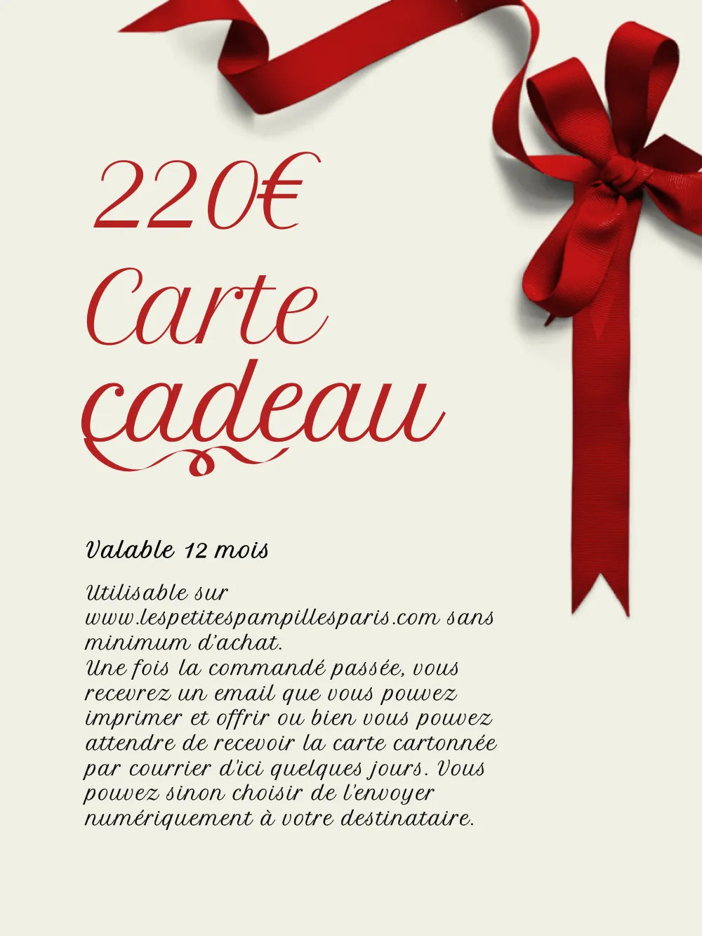 Carte-cadeau-carte cadeau-Les Petites Pampilles