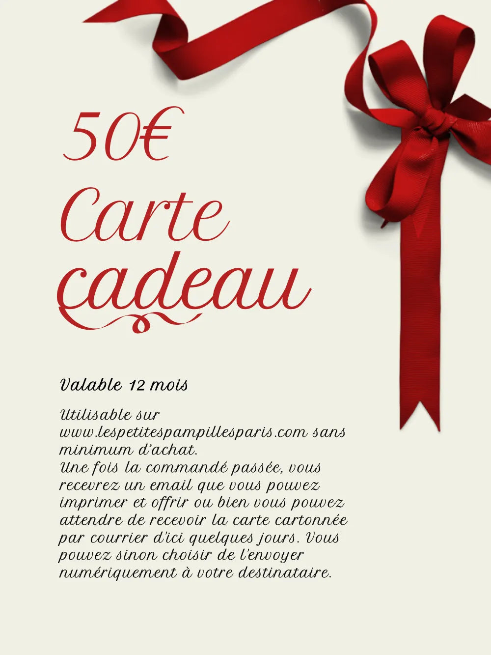 Carte-cadeau-carte cadeau-Les Petites Pampilles