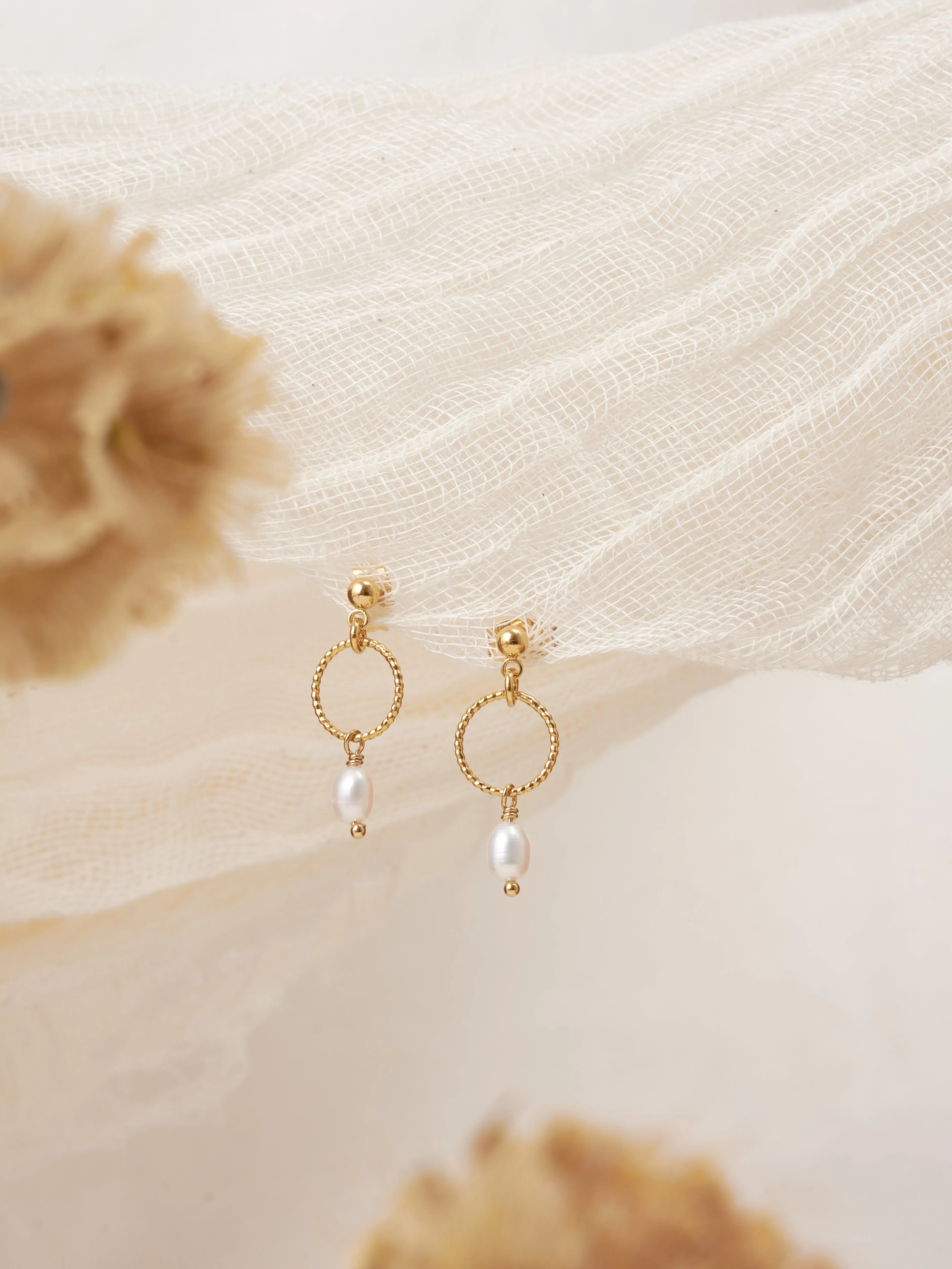 BELLA MINI BO-BO / Earrings-Les Petites Pampilles