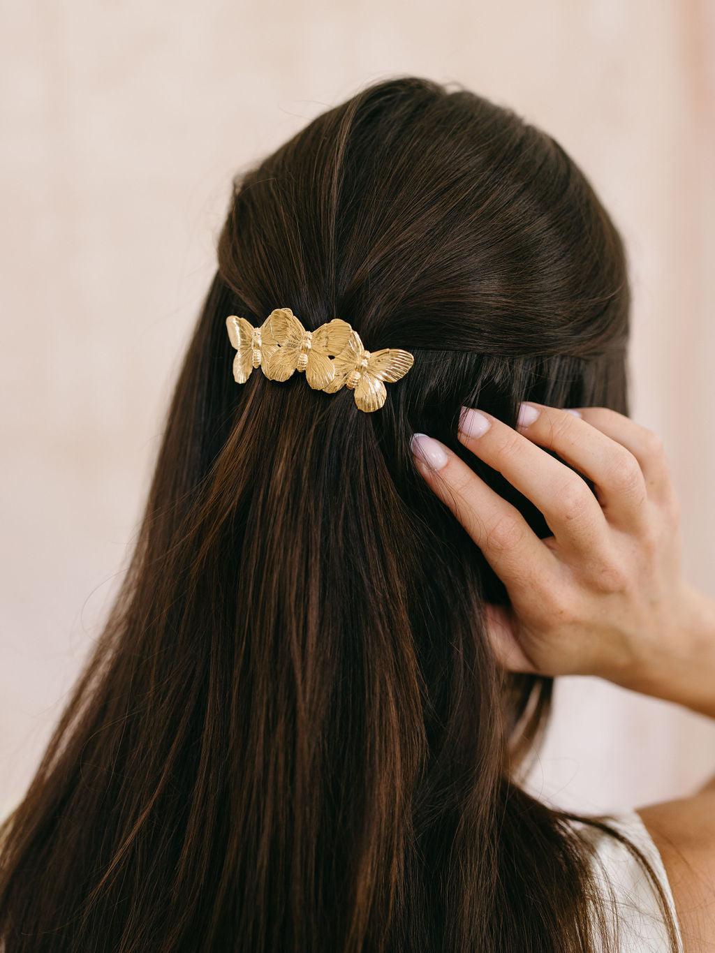 LARISSA BARRETTE-Barettes / Hair accessories-Les Petites Pampilles